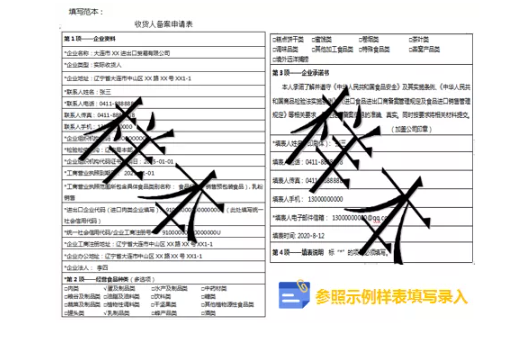 食品进口报关报检流程